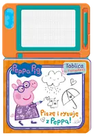 Okładka: Peppa Pig. Tablica z pomysłami. Piszę i rysuję z Peppą!