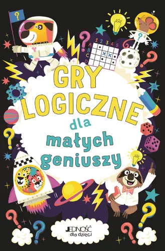 Okładka: Gry logiczne dla małych geniuszy