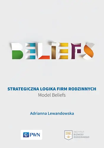 Okładka: Strategiczna logika firm rodzinnych. Model Beliefs
