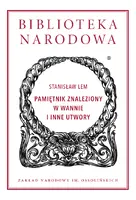 Okładka: Pamiętnik znaleziony w wannie i inne utwory