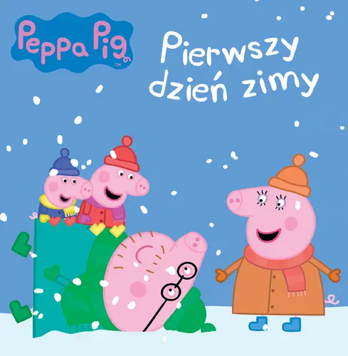 Okładka: Świnka Peppa. Pierwszy dzień zimy