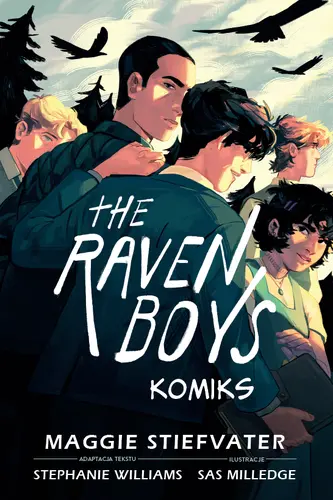 Okładka: The Raven Boys. Komiks