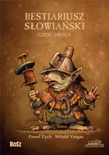 Okładka: Bestiariusz Słowiański 2, czyli o nieznanych biziach, kadukach i samojadkach