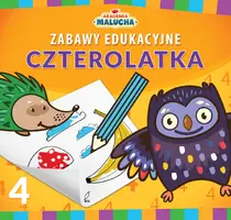 Okładka: Zabawy edukacyjne czterolatka. Akademia Malucha
