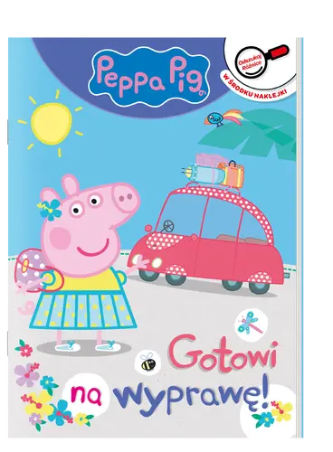 Okładka: Peppa Pig. Odszukaj różnice. Gotowi na wyprawę