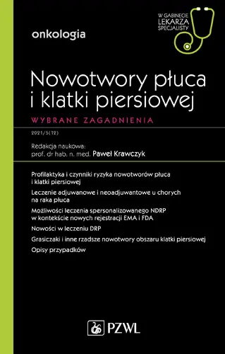 Okładka: Nowotwory płuca i klatki piersiowej. Wybrane zagadnienia