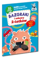 Okładka: Bazgraki i zabawy 2-latków. Kapitan Nauka