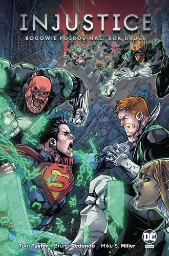 Okładka: Injustice. Bogowie pośród nas. Rok drugi