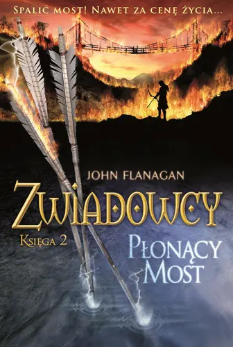 Okładka: Płonący most. Zwiadowcy. Tom 2