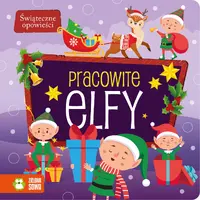 Okładka: Świąteczne opowieści. Pracowite elfy