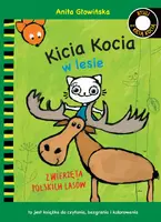 Okładka: Kicia Kocia w lesie. Kolorowanka