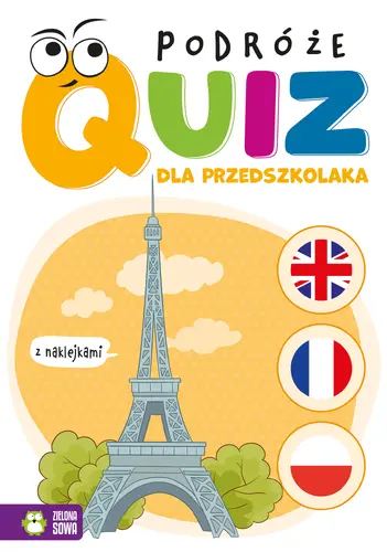 Okładka: Quiz dla przedszkolaka. Podróże