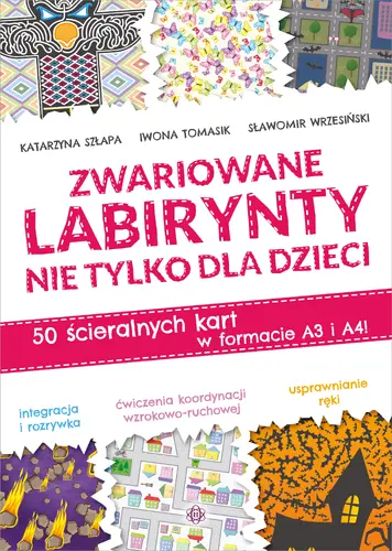 Okładka: Zwariowane labirynty nie tylko dla dzieci