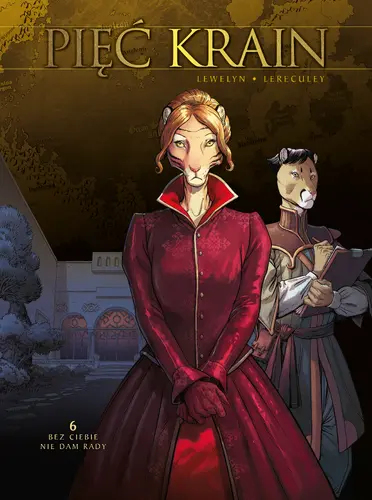 Okładka: Pięć Krain. Tom 6. Bez ciebie nie dam rady