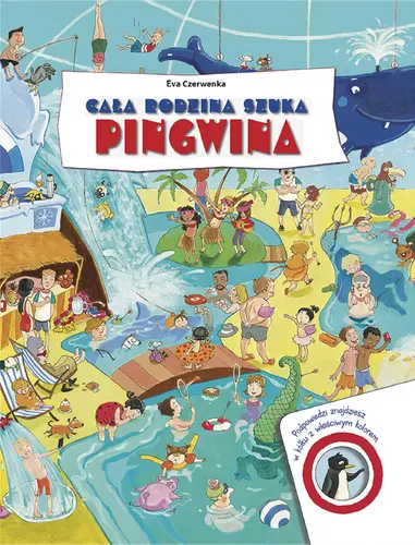 Okładka: Cała rodzina szuka pingwina