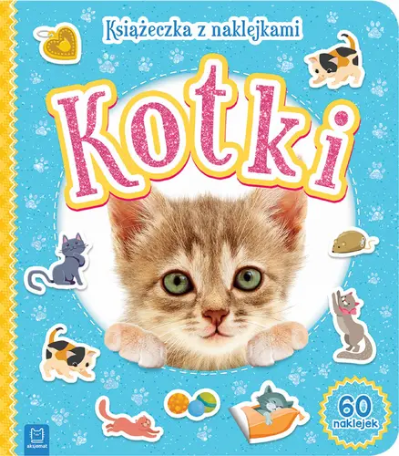 Okładka: Kotki. Książeczka z naklejkami