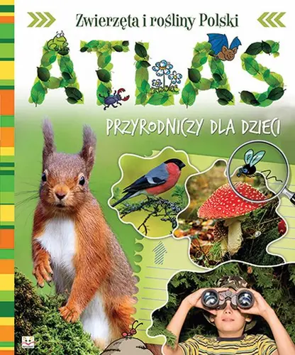 Okładka: Atlas przyrodniczy. opr. twarda