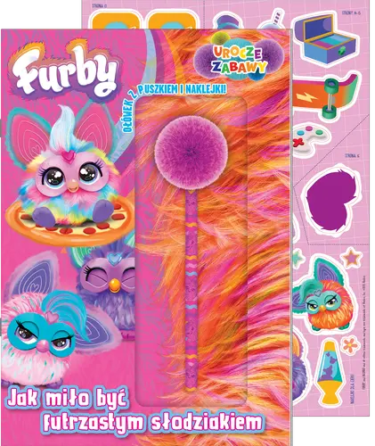 Okładka: Furby. Urocze zabawy
