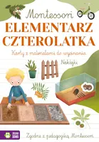 Okładka: Montessori. Elementarz czterolatka