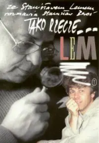 Okładka: Tako rzecze... Lem
