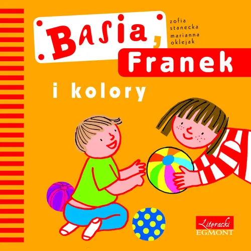 Okładka: Basia, Franek i kolory.