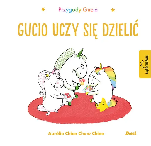Okładka: Przygody Gucia. Gucio uczy się dzielić