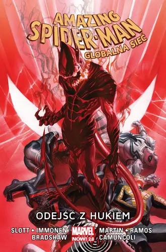 Okładka: Amazing Spider-Man – Globalna sieć: Odejść z hukiem. Tom 10