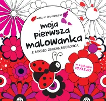 Okładka: Moja pierwsza kolorowanka. Biedronka