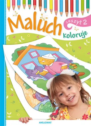 Okładka: Maluch koloruje zeszyt 2
