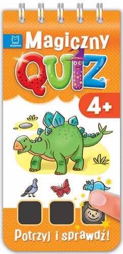 Okładka: Magiczny quiz. Potrzyj i sprawdź od 4 lat cz. 2