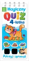 Okładka: Magiczny quiz 4-latka. Potrzyj i sprawdź!