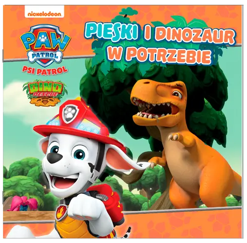 Okładka: Psi Patrol nr 42 Pieski i dinozaur w potrzebie