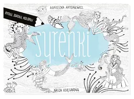 Okładka: Syrenki. Rysuj, zgaduj, koloruj