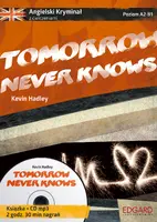 Okładka: Angielski KRYMINAŁ z ćwiczeniami + audiobook Tomorrow Never Knows (Książka + CD)