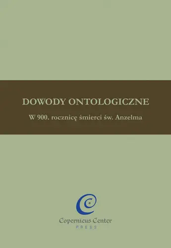 Okładka: Dowody ontologiczne