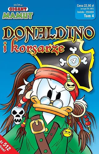 Okładka: Donaldino i korsarze