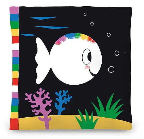 Okładka: Moja pierwsza rybka. Książeczka sensoryczna