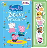 Okładka: Peppa Pig. Bajki z Magnesami. Zabawy z przyjaciółmi