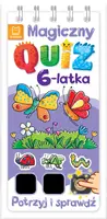 Okładka: Magiczny quiz 6-latka. Potrzyj i sprawdź!
