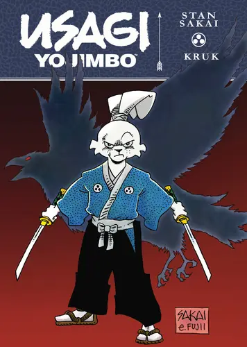 Okładka: Usagi Yojimbo. Kruk