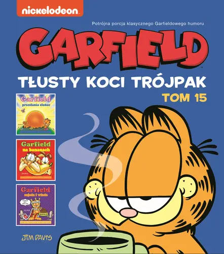 Okładka: Garfield. Tłusty koci trójpak. Tom 15