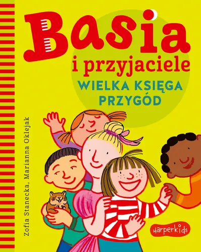 Okładka: Basia i przyjaciele. Wielka księga przygód