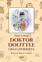 Okładka: Doktor Dolittle i jego zwierzęta [z ilustracjami Zbigniewa Lengrena]