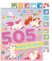 Okładka: Moje Jednorożce. 505 naklejek. W krainie słodkości