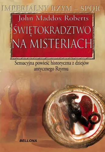 Okładka: Świętokradztwo na misteriach