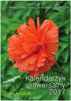 Okładka: Kalendarzyk uniwersalny 2017