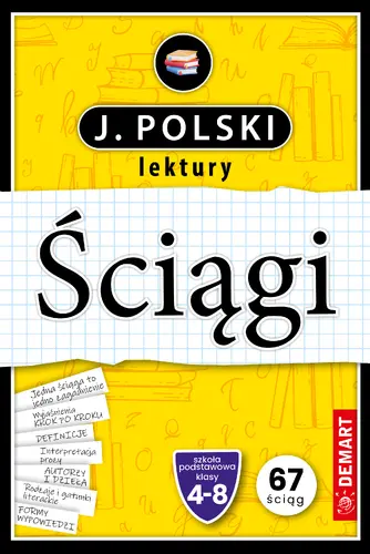 Okładka: Język polski. Lektury. Ściągi edukacyjne