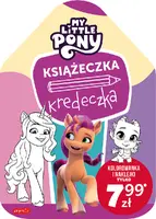 Okładka: My Little Pony. Nowe pokolenie. Książeczka kredeczka