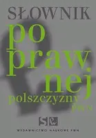 Okładka: Słownik poprawnej polszczyzny PWN