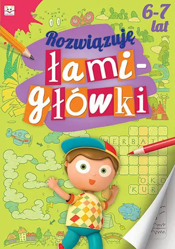 Okładka: Rozwiązuję łamigłówki 6-7 lat